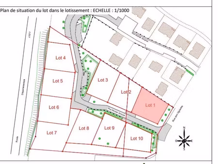 vente terrain 611 m² à mailly-le-camp (10230)  15 273 €