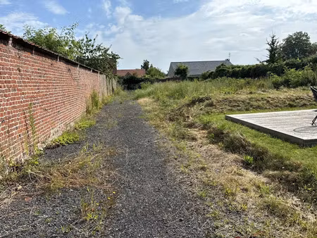 vente terrain 1007 m² à leers (59115)  279 000 €