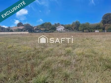 terrain viabilisé à bâtir dans un secteur calme