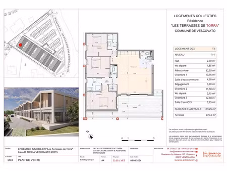 appartement 4 pièces 89 m² à vendre / acheter vescovato 20215 ? | era immobilier