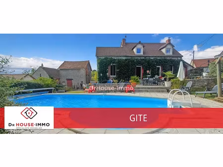 vente maison 5 pièces 140 m² à echassières (03330)  330 000 €