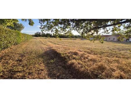 à vendre terrain constructible de 1071 m2 environnement