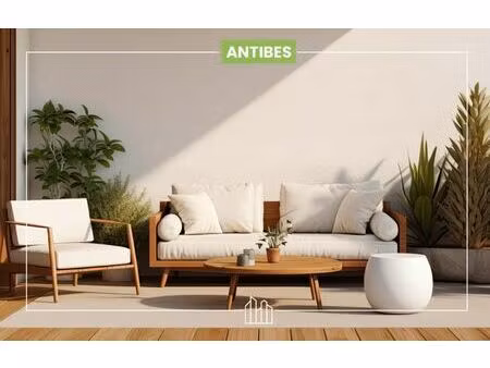 vente appartement neuf 3 pièces 77m2 antibes - 499000 € - surface privée