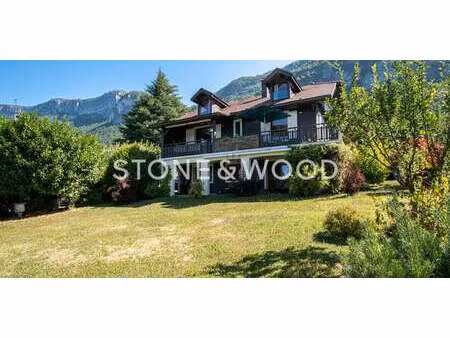 maison contemporaine avec jardin et terrasse veyrier-du-lac (74)