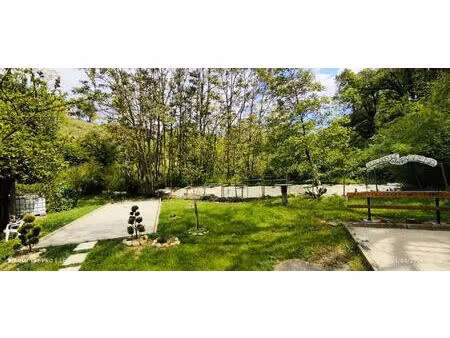 valence. terrain de loisirs de 1092 m2 - renove en galets 160 m2 - studio+dependance...