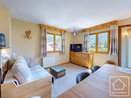 vente appartement 2 pièces 37.3 m² à samoens (74340)  220 000 €