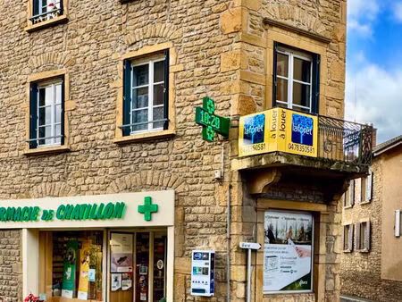 location commerce 35 m² à châtillon (69380)