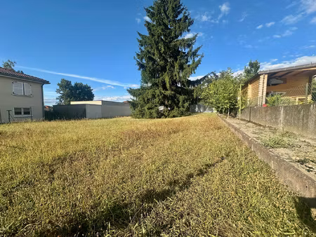 aubiere centre - terrain 590 m2 viabilise
