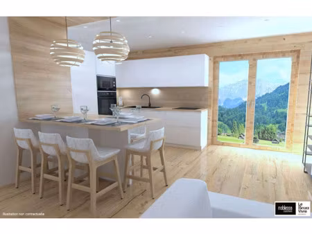 vente appartement 3 pièces 68.57 m² à montriond (74110)  479 000 €