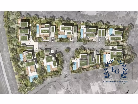 vente terrain à batir 1160 m² à montferrier-sur-lez (34980)  510 000 €