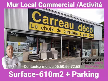 murs local commercial/d'activité