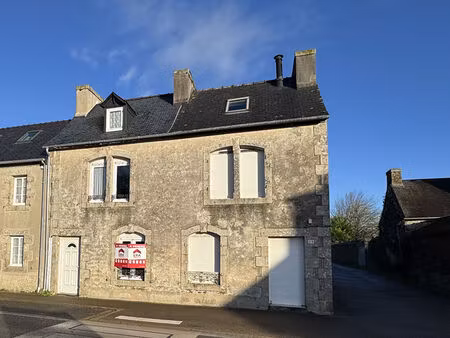 a vendre maison de ville plouzevede 3 pièces - 2 chambres - 46m²