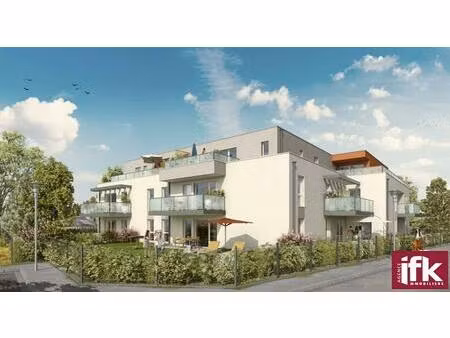 oberhergheim : appartement f3 avec terrasse