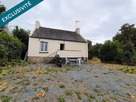 vente maison 5 pièces 63 m² à pont-melvez (22390)  110 000 €