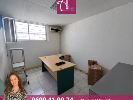 à louer - local professionnel 190m2 etage - jarry