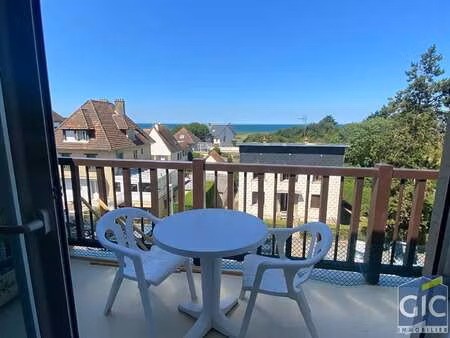 vente appartement 3 pièces bord de mer à merville-franceville-plage (14810) : à vendre 3 p