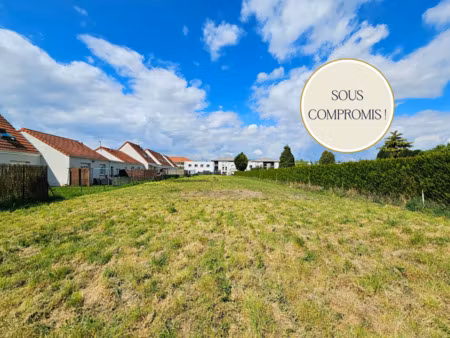 achat terrain 1 561m² billy berclau 62138