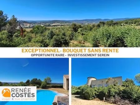 vente en nue propriété - f79-h88 ans - apt (84400)