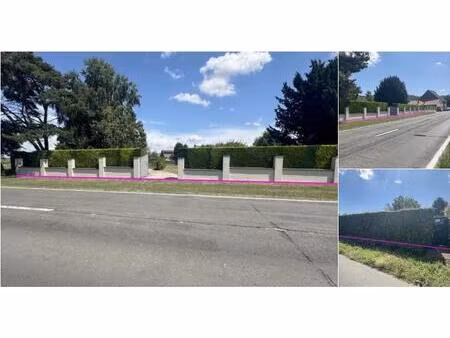 terrain à vendre à rue de chièvres 288g sirault (vbd06089)