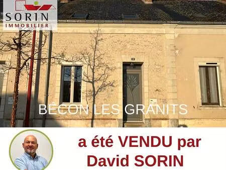 vente maison à bécon-les-granits (49370) : à vendre / 72m² bécon-les-granits