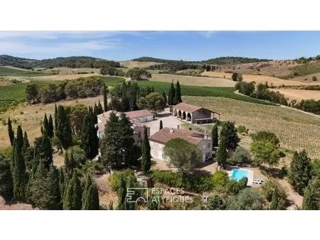 ensemble immobilier unique sur 17 hectares - vue panoramique et potentiel rare