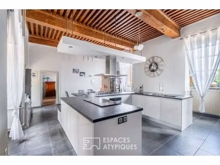 maison de caractère avec jardin proche belleville en beaujolais