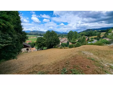 saint genix les villages  terrain constructible de 1000m²