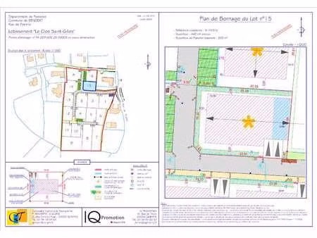 vente terrain à bénodet (29950) : à vendre / 449m² bénodet