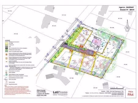 vente terrain piscine à savenay (44260) : à vendre piscine / 482m² savenay