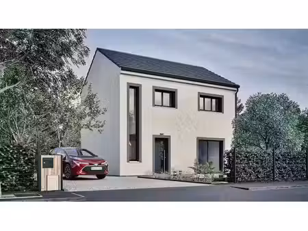 vente maison neuve 4 pièces 83.73 m² à menneval (27300)  199 500 €