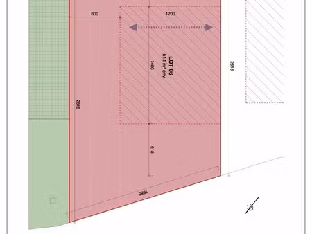 terrain constructible sur conty à 25min d'amiens