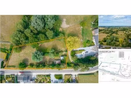 terrain à bâtir à vendre à rue de gobcé (à gauche du n° 83) blégny (vbd06855)