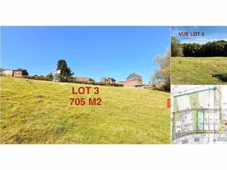 terrain à bâtir à vendre de 705 m² à fléron (vbd06575)