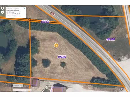 vente terrain 3299 m² à gurgy (89250)  95 000 €