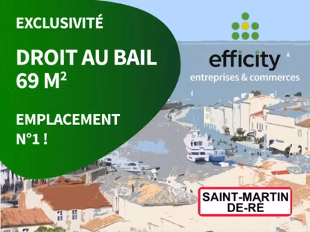 vente locaux professionnels 69 m² à saint-martin-de-ré (17410)  550 000 €