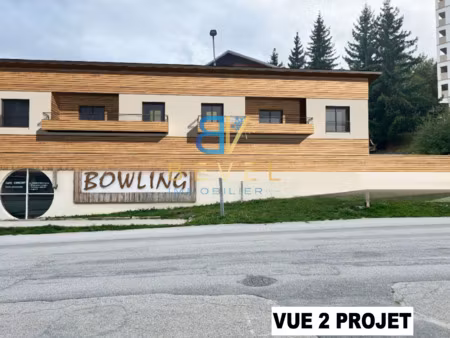 (73) la toussuire - projet immobilier - pc purgé - 310m2 sur