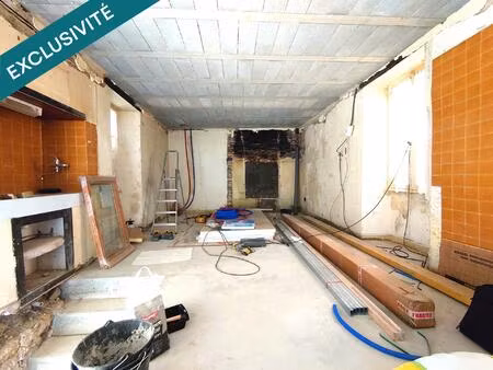 petite maison de bourg a terminer de renover