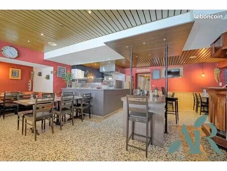 fonds de commerce  pizzeria  restaurant 221 m² senones