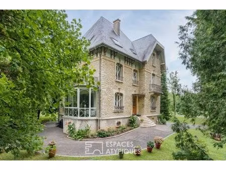 charmant manoir et son loft contemporain en bord de marne