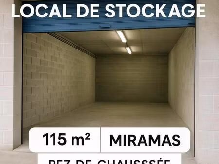 local industriel 115 m²