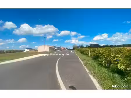 leguevin terrain à bâtir 556 m² - village - lasserre-pradère