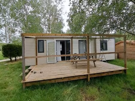 vend mobil home sur emplacement