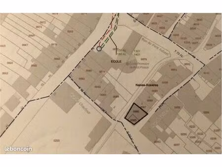 parcelle constructible - 212 m2 - 5 km bar le duc