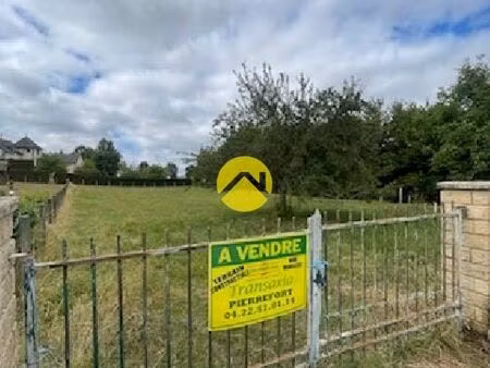 terrain 1 298 m² pierrefort