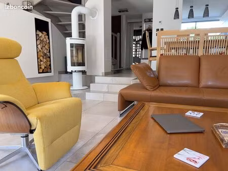 maison familiale avec piscine  spa en bordure de canal – eschau – 115 m² – 4 chambres