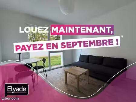 studio 1 pièce 19 m²