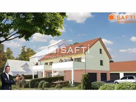 superbe appartement de 83 72m² disposant d'une terrasse  d'un jardin  d'un double garage e