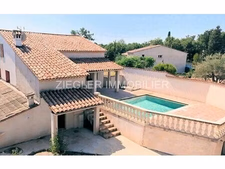 saint cezaire - maison/appartement avec piscine proche du village