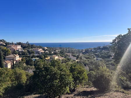 villa les issambres vue mer avec piscine