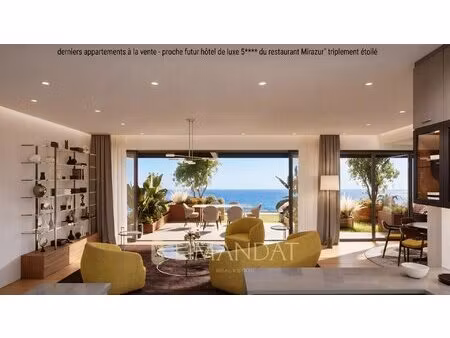 unique - 4 pièces d'exception - neuf 118 m2 terrasse 96 m2 domaine privé du futur hôtel 5.